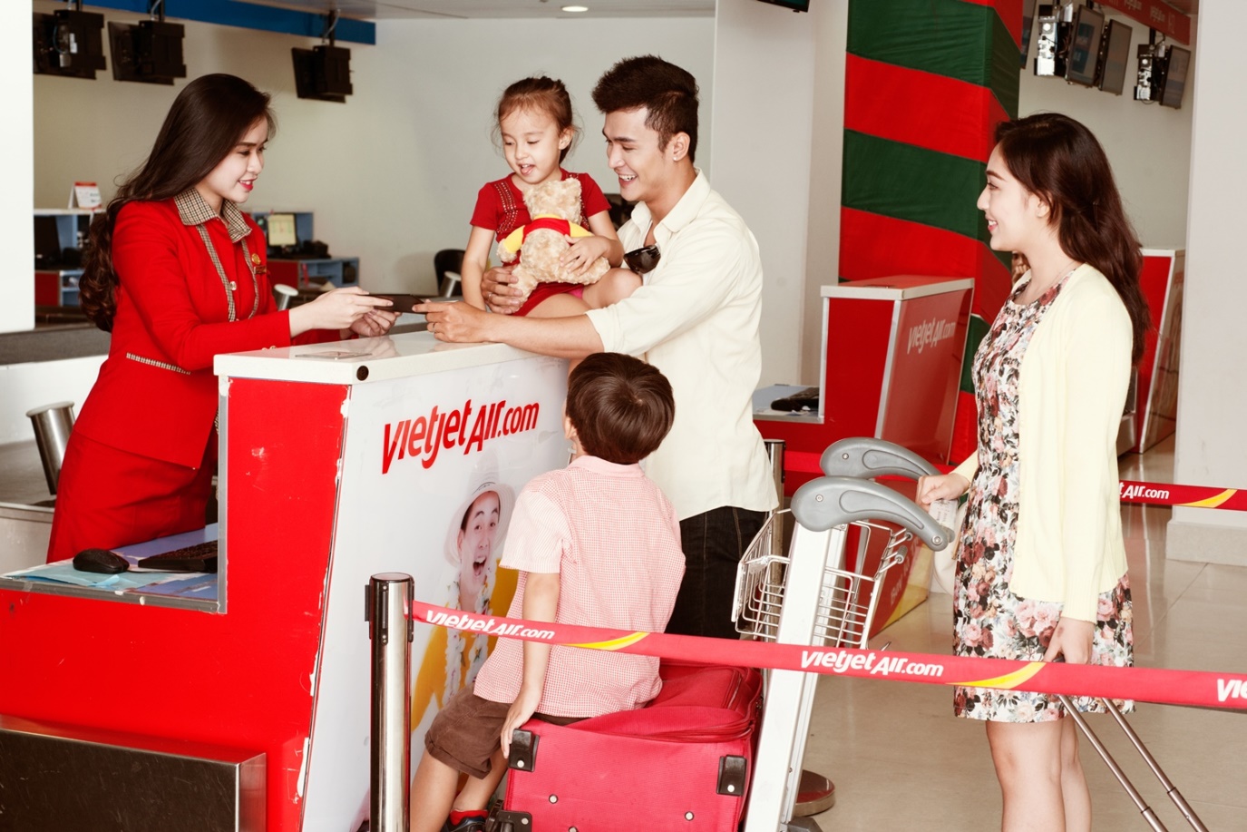 thủ tục đi máy bay Vietjet