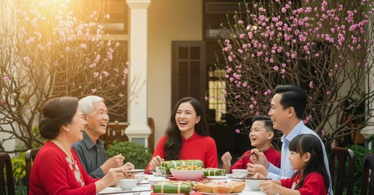 Săn vé máy bay tết đoàn viên cùng gia đình